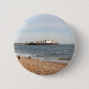 Chapa Redonda De 5 Cm Playa Brighton