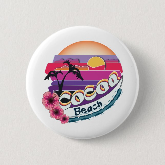 Chapa Redonda De 5 Cm playa de cacao (Anverso)