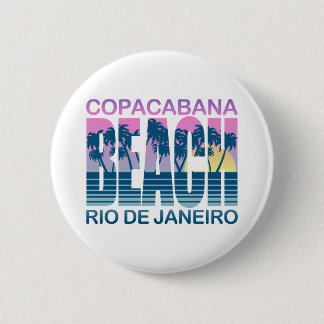 Chapa Redonda De 5 Cm Playa de Copacabana
