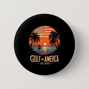 Chapa Redonda De 5 Cm Playa Retro Vintage Del Golfo De Estados Unidos 20
