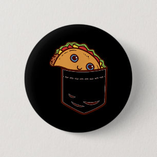 Chapa Redonda De 5 Cm Pocket Taco Martes Cinco De Mayo Comida Mexicana