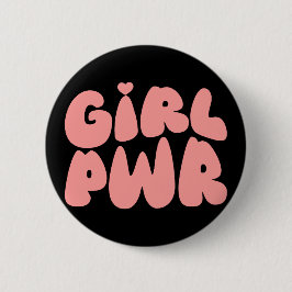 Chapa Redonda De 5 Cm Poder Femenino Feminista