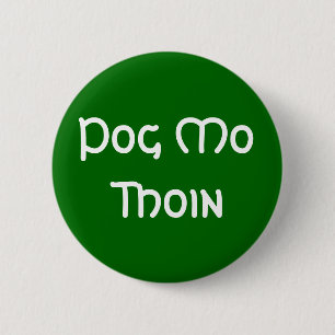 Chapa Redonda De 5 Cm Pog Mo Thoin