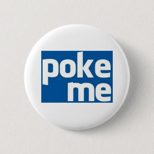 Chapa Redonda De 5 Cm Poke Me