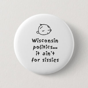 Chapa Redonda De 5 Cm Política de Wisconsin