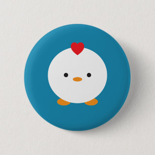 Chapa Redonda De 5 Cm Pollo