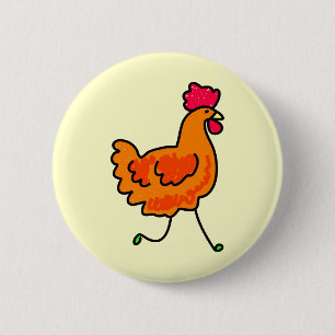 Chapa Redonda De 5 Cm pollo