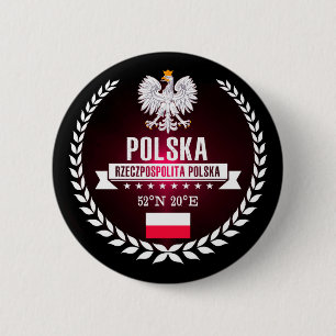 Chapa Redonda De 5 Cm Polonia