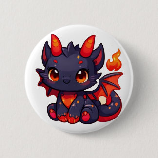 Chapa Redonda De 5 Cm Polspunkys Cute Creature Button