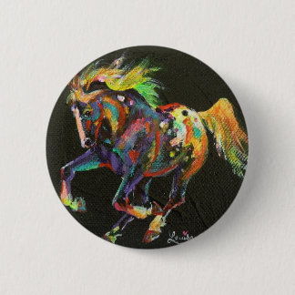 Chapa Redonda De 5 Cm poni estribo pequeño
