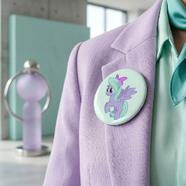 Chapa Redonda De 5 Cm Pony