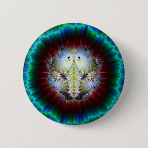 Chapa Redonda De 5 Cm Poovoot Bug