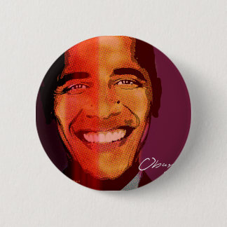 Chapa Redonda De 5 Cm Pop_Barack_Obama