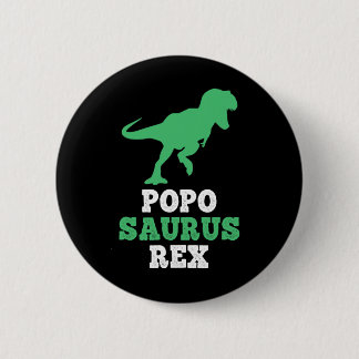 Chapa Redonda De 5 Cm Popo-saurus Rex Dino Dinosaurio Divertido Poposaur