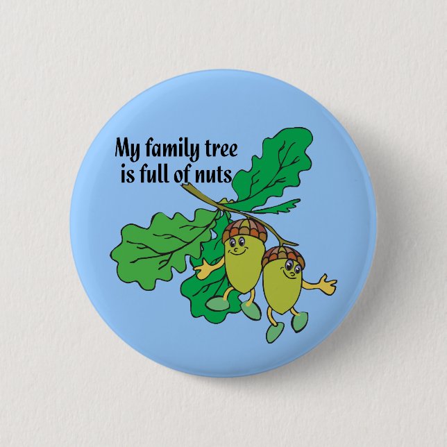 Chapa Redonda De 5 Cm Por completo de nueces (Anverso)