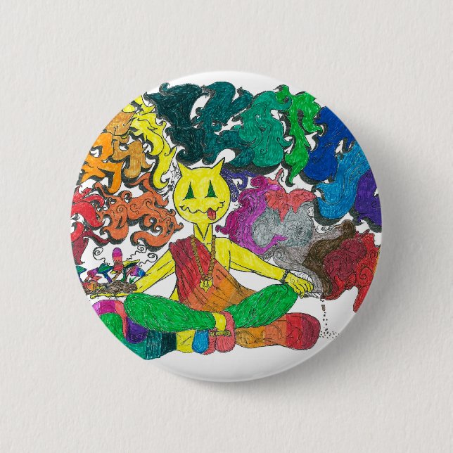 Chapa Redonda De 5 Cm Porcentaje de levitación (Anverso)