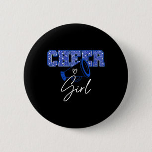 Chapa Redonda De 5 Cm Porrista Porristas Chica Equipo Deporte Equipo de 