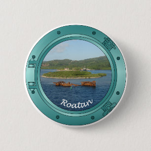 Chapa Redonda De 5 Cm Porta de Roatan