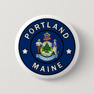 Chapa Redonda De 5 Cm Portland Maine