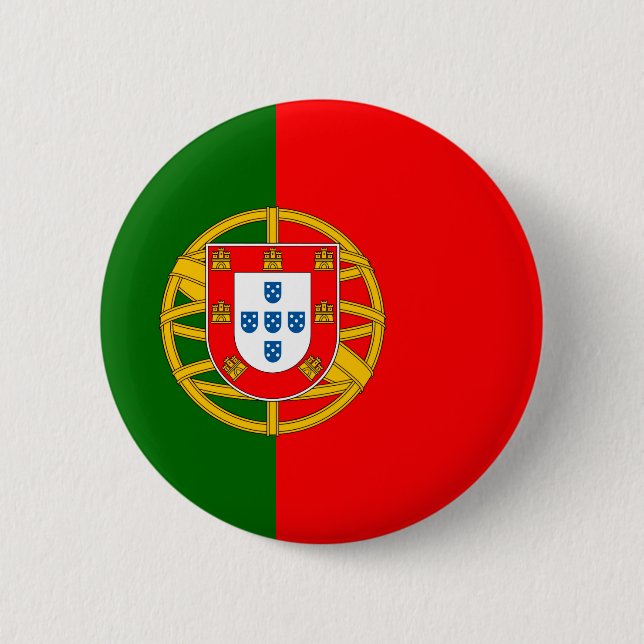 Chapa Redonda De 5 Cm Portugal (Anverso)