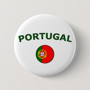 Chapa Redonda De 5 Cm Portugal