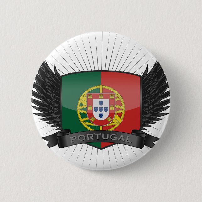 CHAPA REDONDA DE 5 CM PORTUGAL (Anverso)