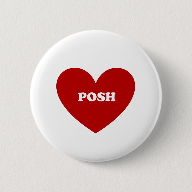 Chapa Redonda De 5 Cm Posh (Anverso)