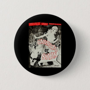 Chapa Redonda De 5 Cm Poster Monstruo de Halloween: Carnaval de almas