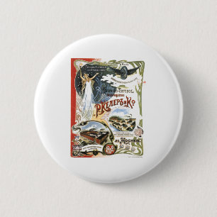 Chapa Redonda De 5 Cm Posters de la propaganda de Unión Soviética de l