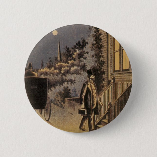 Chapa Redonda De 5 Cm Práctica familiar de Dunlop, Médica de portada de  (Anverso)