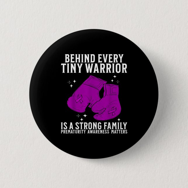 Chapa Redonda De 5 Cm Prematurity Awareness For Nicu Parents Nicu Awaren (Anverso)