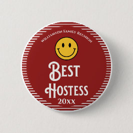 Chapa Redonda De 5 Cm Premios a la Reunión Familiar