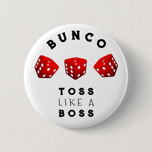 Chapa Redonda De 5 Cm Premios de regalo de Bunco (Anverso)