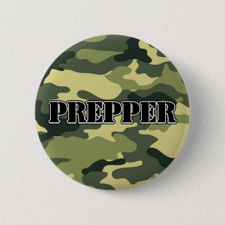 Chapa Redonda De 5 Cm Prepper Camo