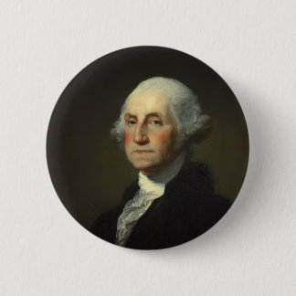 Chapa Redonda De 5 Cm Presidente George Washington