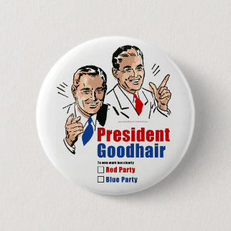 Chapa Redonda De 5 Cm Presidente Goodhair