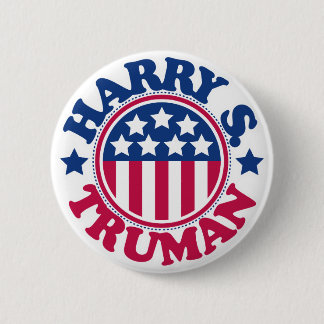 Chapa Redonda De 5 Cm Presidente Harry S Truman de los E.E.U.U.