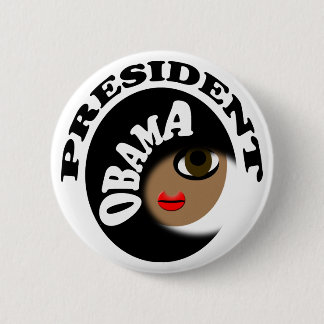 Chapa Redonda De 5 Cm Presidente Obama Buttons