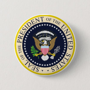 Chapa Redonda De 5 Cm Presidente Obama Inauguration Keepsake