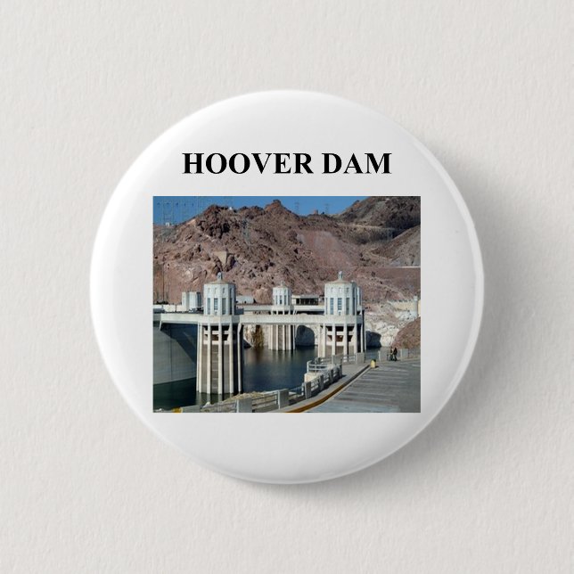 Chapa Redonda De 5 Cm Preso Hoover (Anverso)