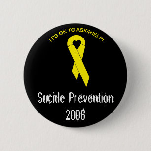 Chapa Redonda De 5 Cm prevención del suicidio