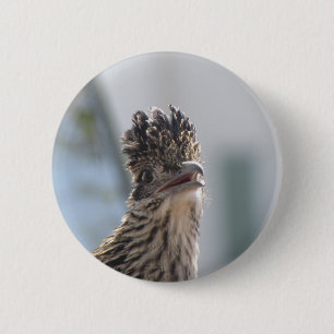 Chapa Redonda De 5 Cm Primer del Roadrunner