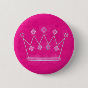 Chapa Redonda De 5 Cm princesa