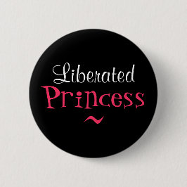 CHAPA REDONDA DE 5 CM PRINCESA LIBERADA BUTTON