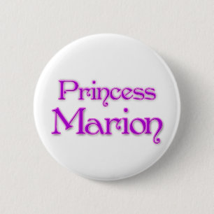 Chapa Redonda De 5 Cm Princesa Marion