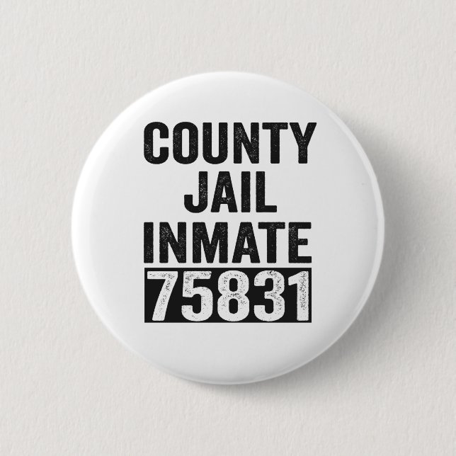 Chapa Redonda De 5 Cm Prisión de campo en prisión 75831 divertida prisió (Anverso)