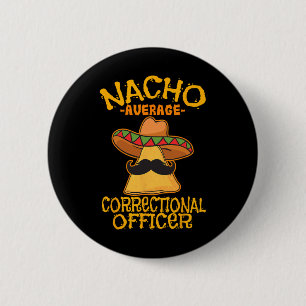 Chapa Redonda De 5 Cm Prisión de funcionario penitenciario promedio de N