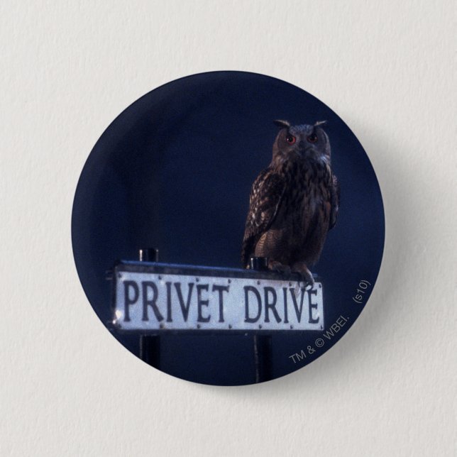 Chapa Redonda De 5 Cm Privet Drive (Anverso)