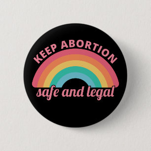 Chapa Redonda De 5 Cm Pro Aborto - Mantener el aborto seguro y legal II