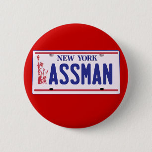 Chapa Redonda De 5 Cm Productos de la placa de Assman Nueva York